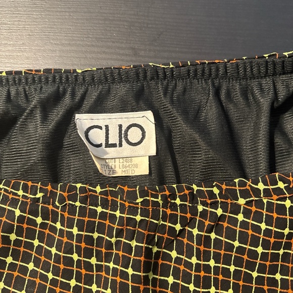 90s Grunge Retro Plaid Maxi Skirt by Clio size Medium. - Picture 3 of 4